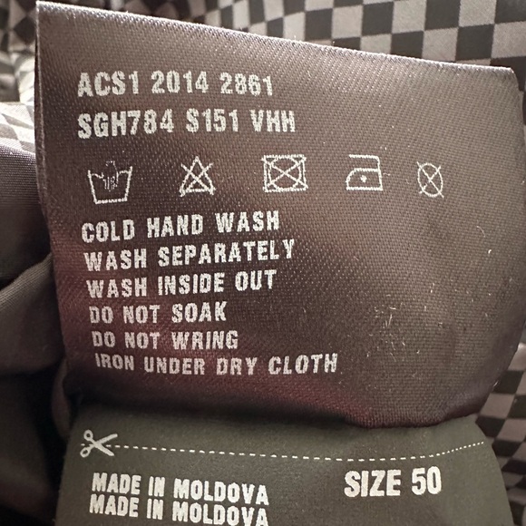 Prada Reversible Bomber Jacket US40 (IT50) Black Grey - Picture 10 of 11